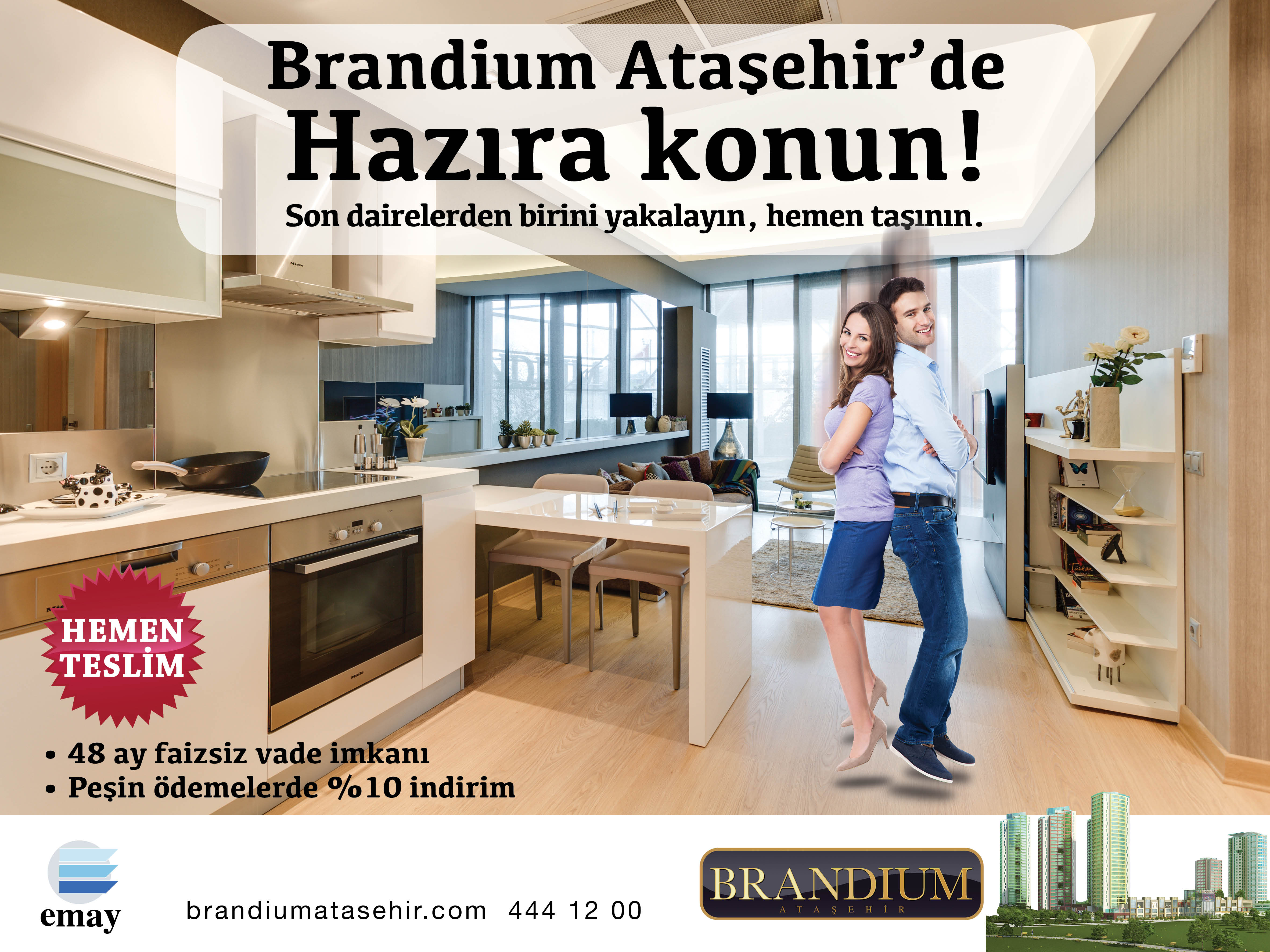 Brandium Ataşehir Billboard Çalışması